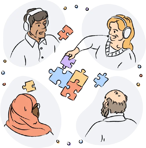 Talk to others